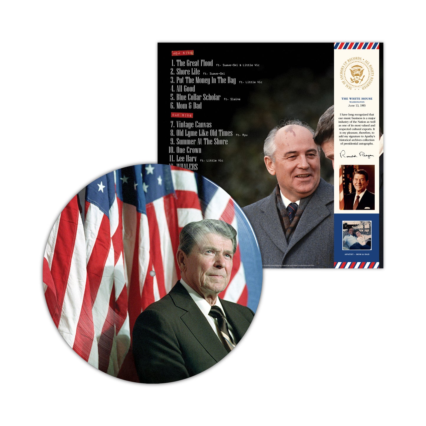 Mom & Dad (Signed Picture Disc Vinyl w/ OBI-Strip)