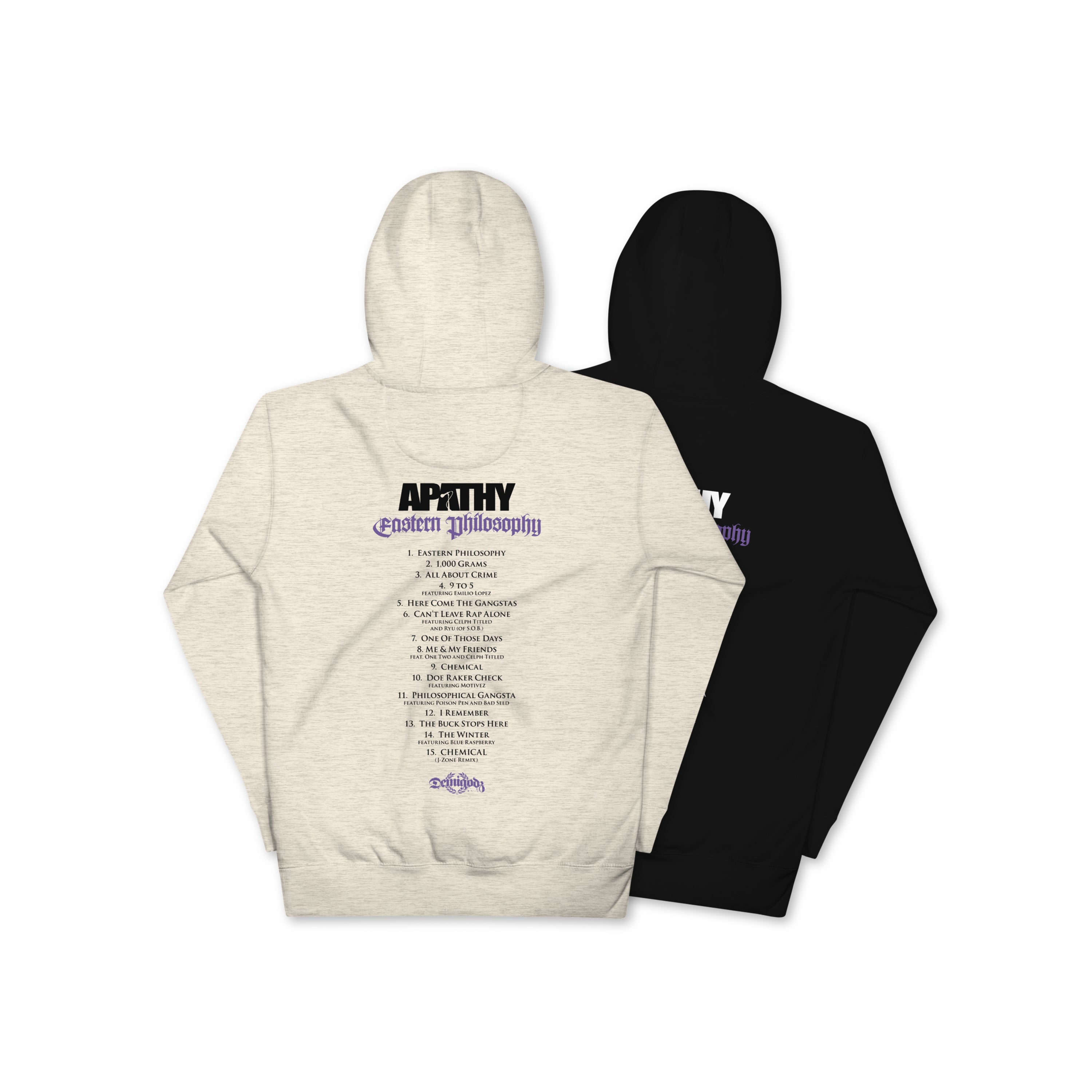 Eastern Philosophy (Tracklist Hoodie) – Anchors Up Rec