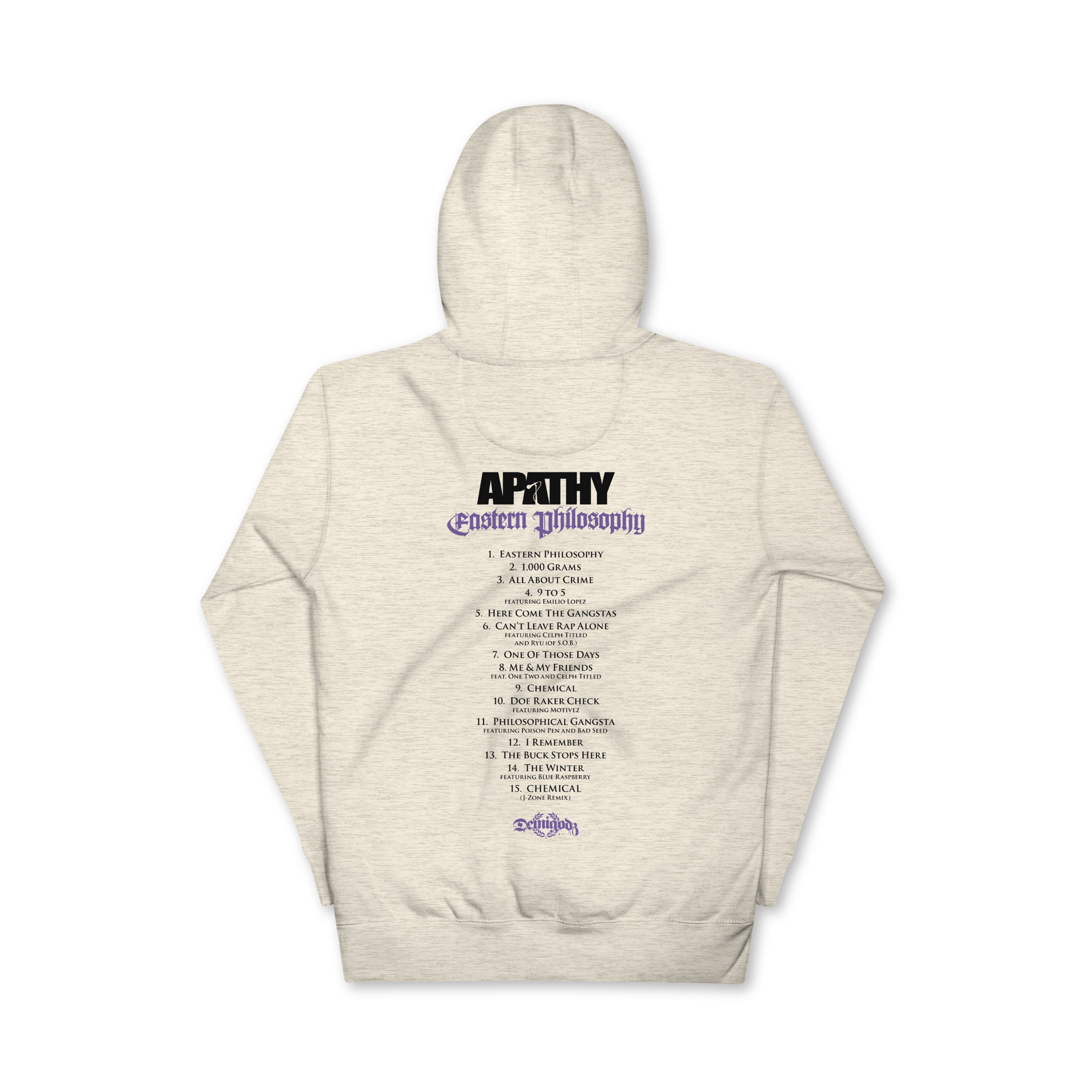 Eastern Philosophy (Tracklist Hoodie) – Anchors Up Rec